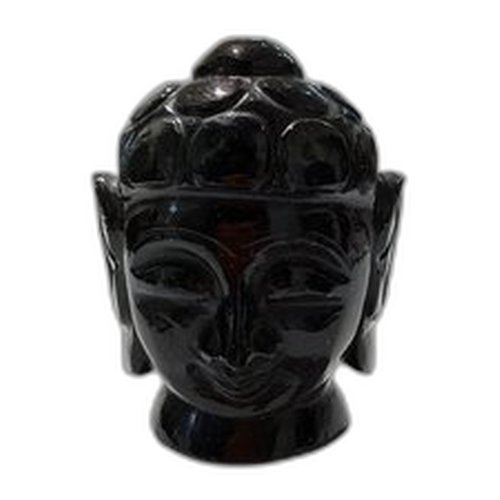 Blue Sand Stone Buddha Head