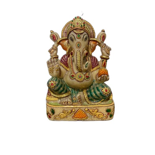 Ganesha with Ornaments Stone