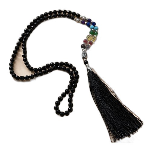 Black Agate Japamala