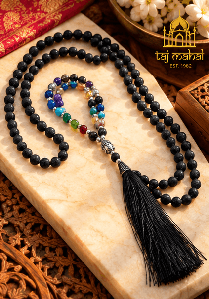 Black Agate Japamala