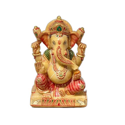 Ganesha Jeweled Details Stone