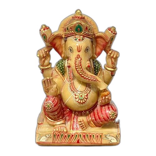 Ganesha Jeweled Details Stone