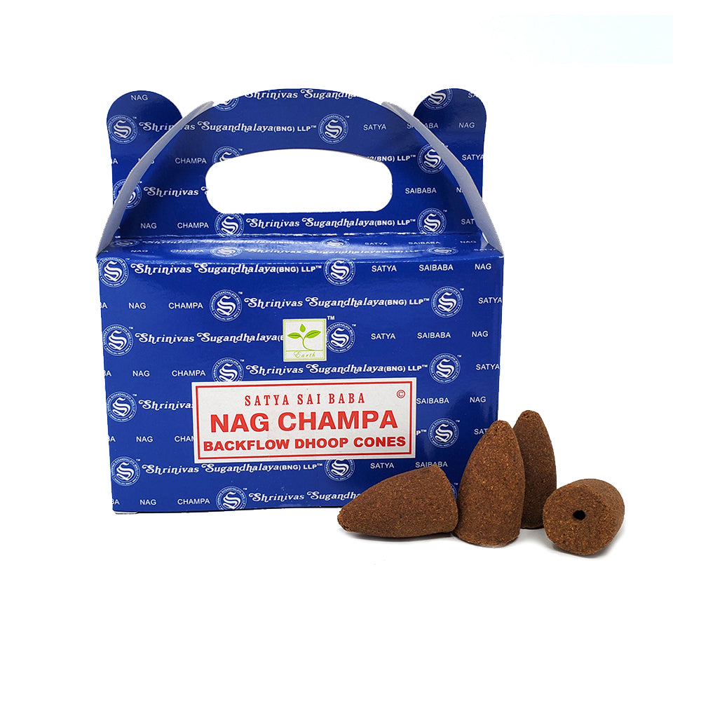 Satya Nag Champa Backflow Cones