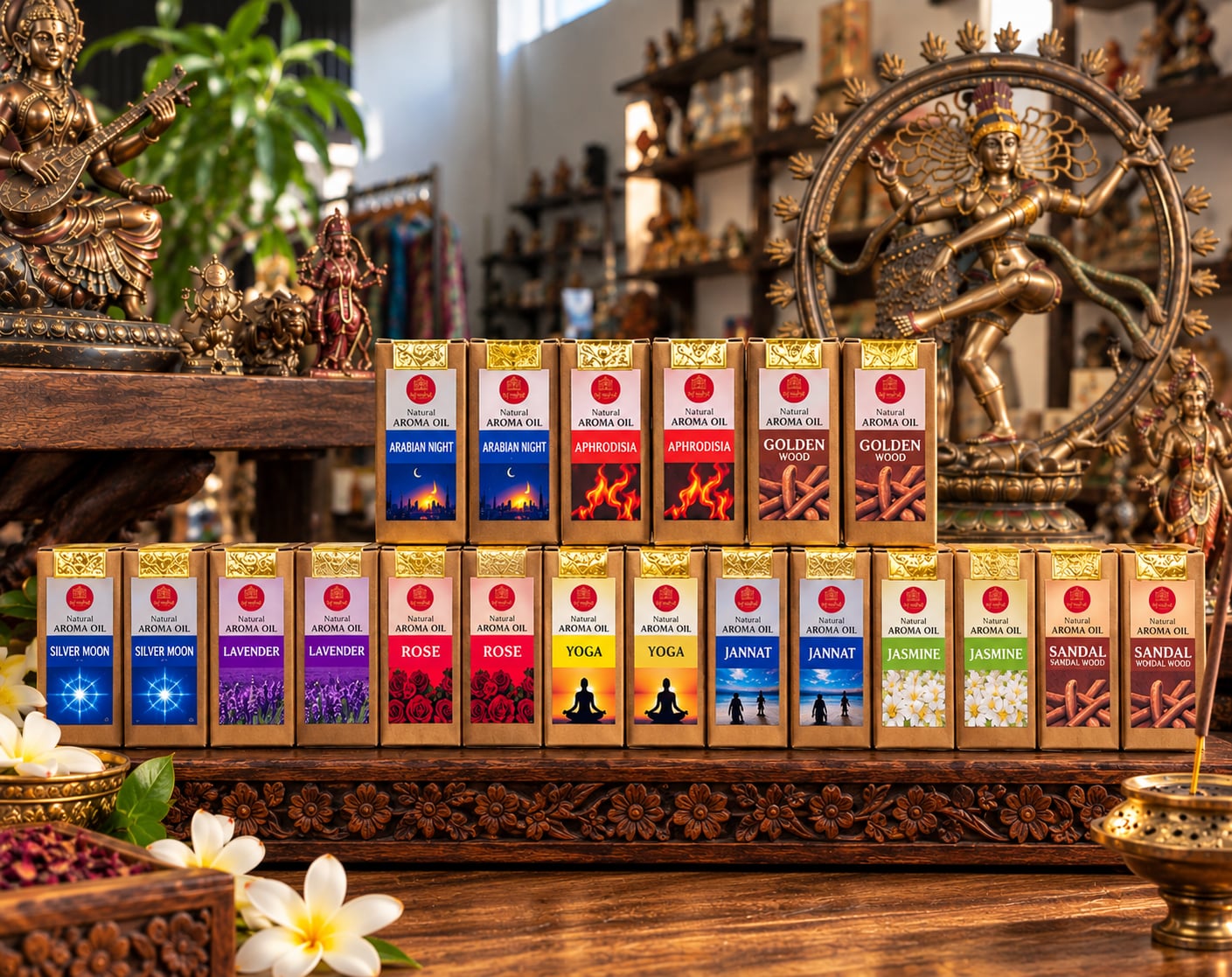 Taj Mahal Signature aroma oils