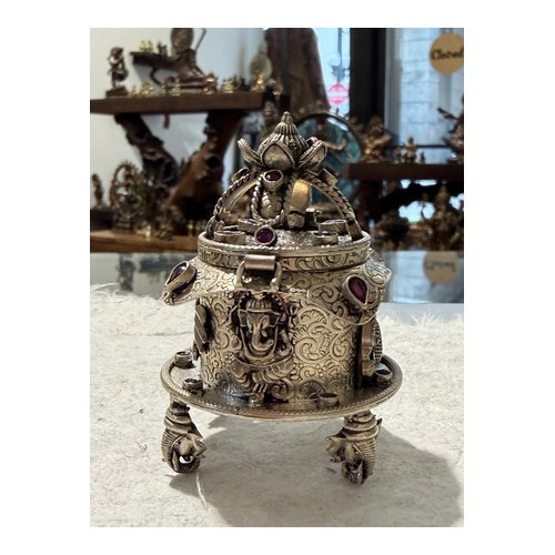 Brass Lion Incense Burner