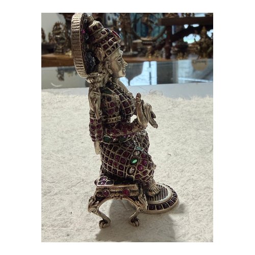 Divine Brass Goddess Statue