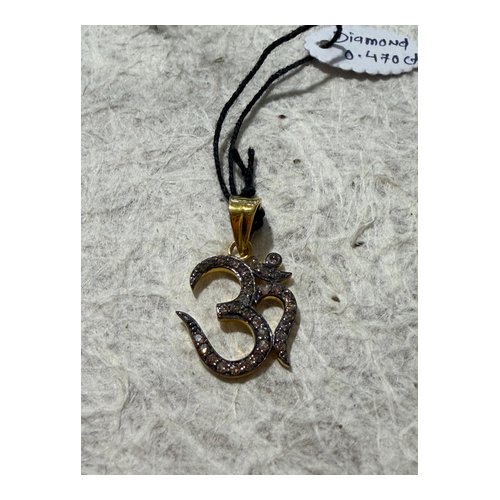 Om Symbol Pendant Necklace