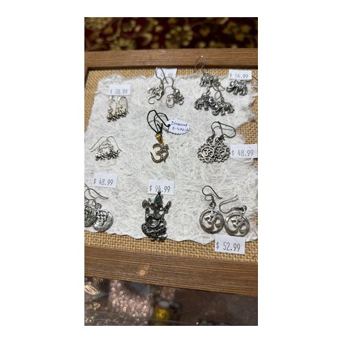 Silver Spiritual Earrings Collection