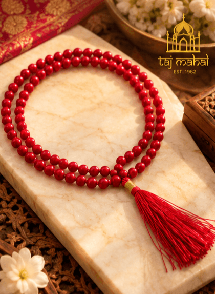 Red Coral Japamala