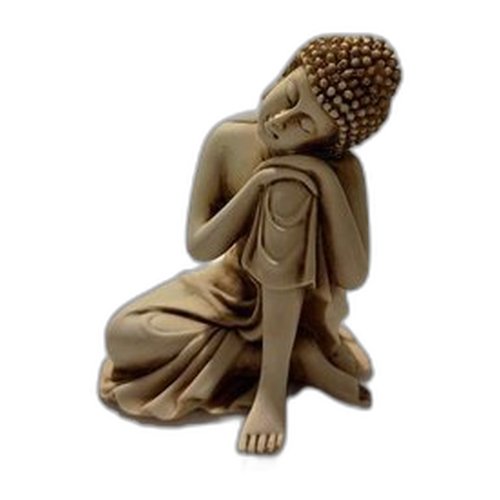 Resin Relaxing Buddha