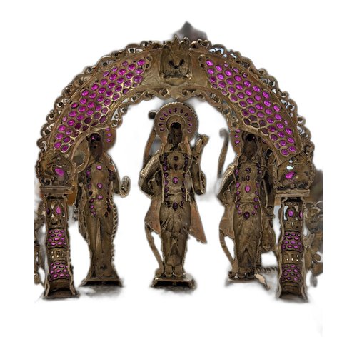 Brass Temple Deity Arch