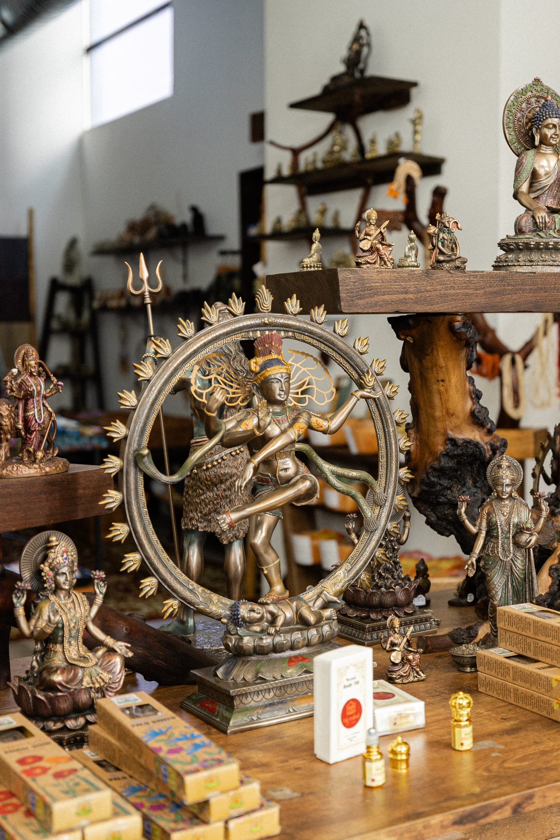 Taj Mahal Emporium store interior