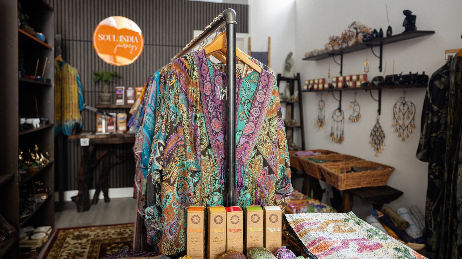 Taj Mahal Emporium shelves