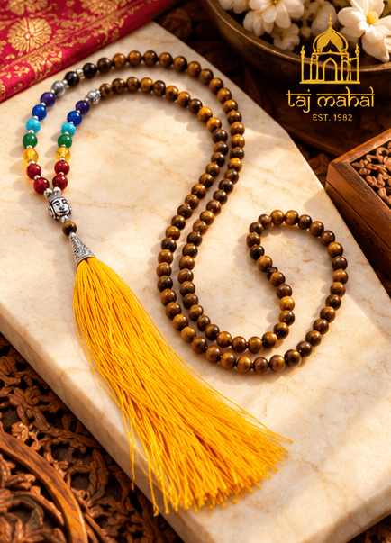 Tiger Eye Japamala